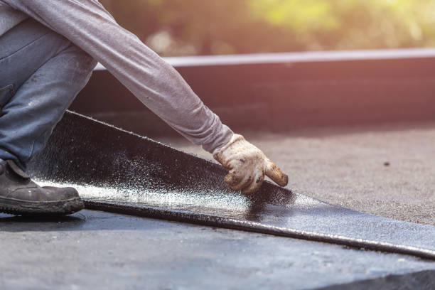 Professional Waterproofing technician working in Medinah, IL